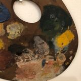 Wooden painter's palette