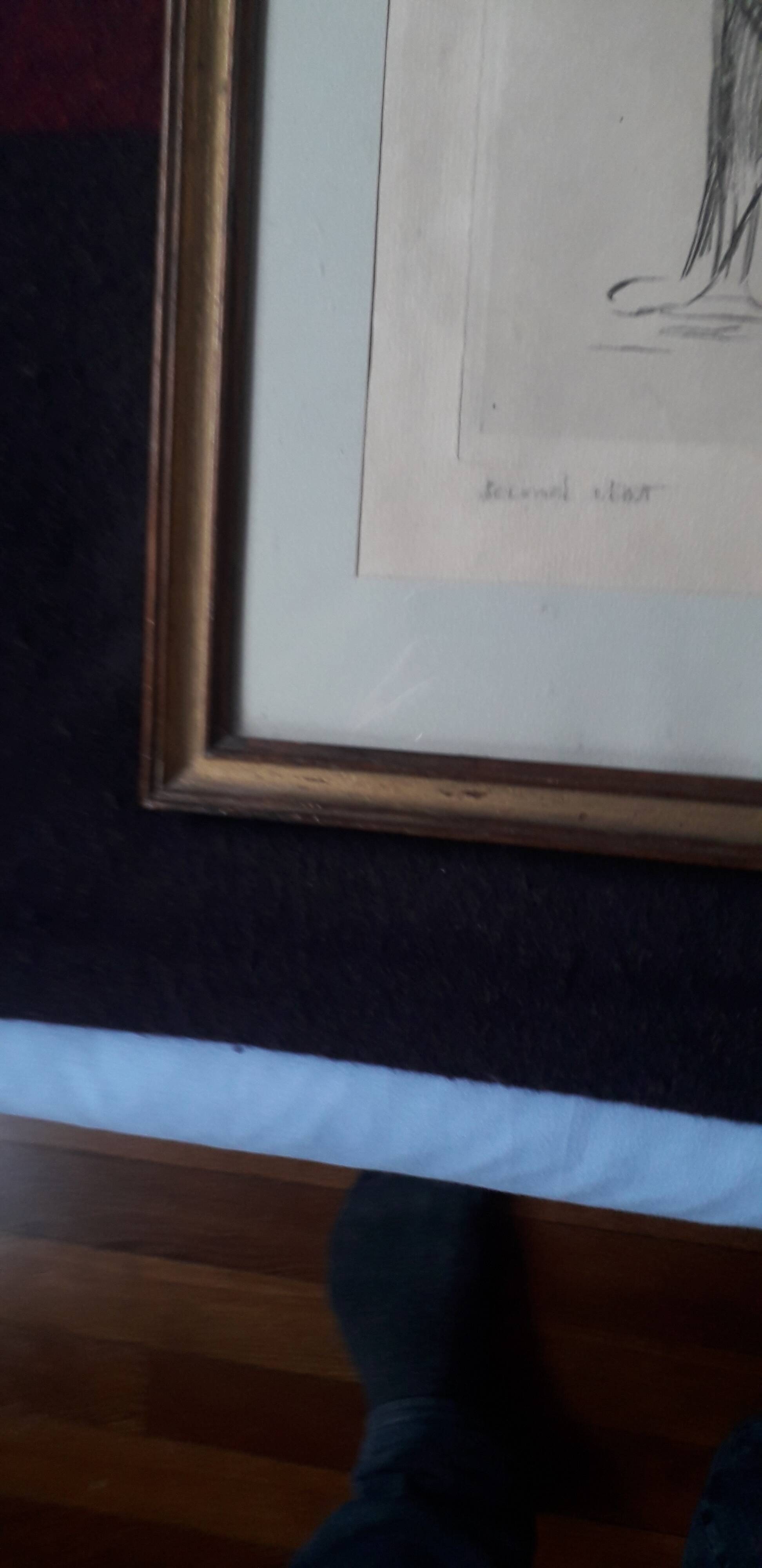 Old animal painting by Paul Jouve