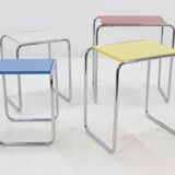 Pull-out tables B9 Bauhaus by Marcel Breuer 1930