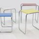 Pull-out tables B9 Bauhaus by Marcel Breuer 1930