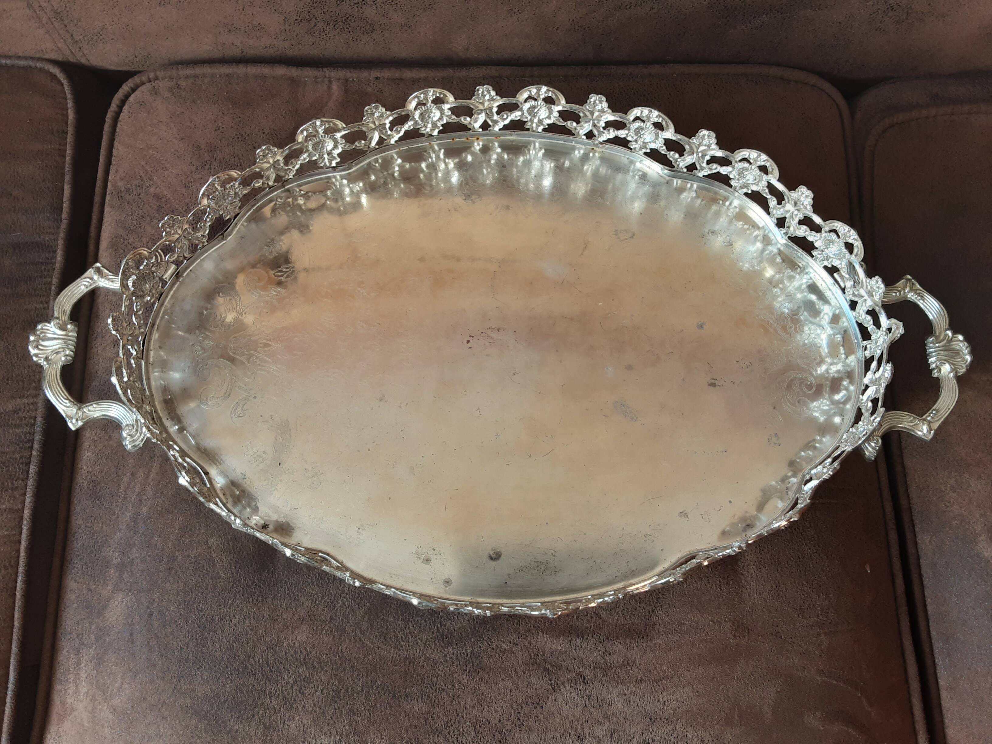 Original metal tray