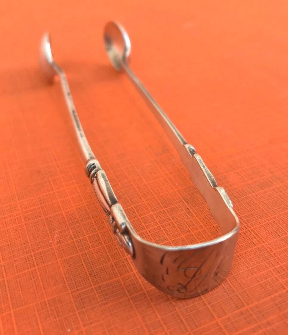 1900s Sugar tongs Religious decoration Apostle