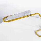 Lampe de bureau jaune de Candle, 1980