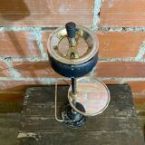 Ashtray on Stand + Tray + Metal Magazine Rack in Black + Vintage Chrome