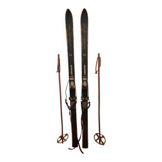 Duret vintage skis