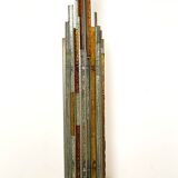 Lampadaire brutaliste Poliarte, années 1970 par Albano Poli