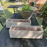 Pair of planters Eternit