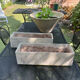Pair of planters Eternit