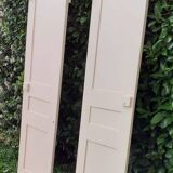 Paire de portes de placard h200x60cm chacune ancienne