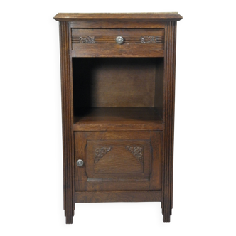 NIGHTSTAND, ART DECO ACCENT FURNITURE