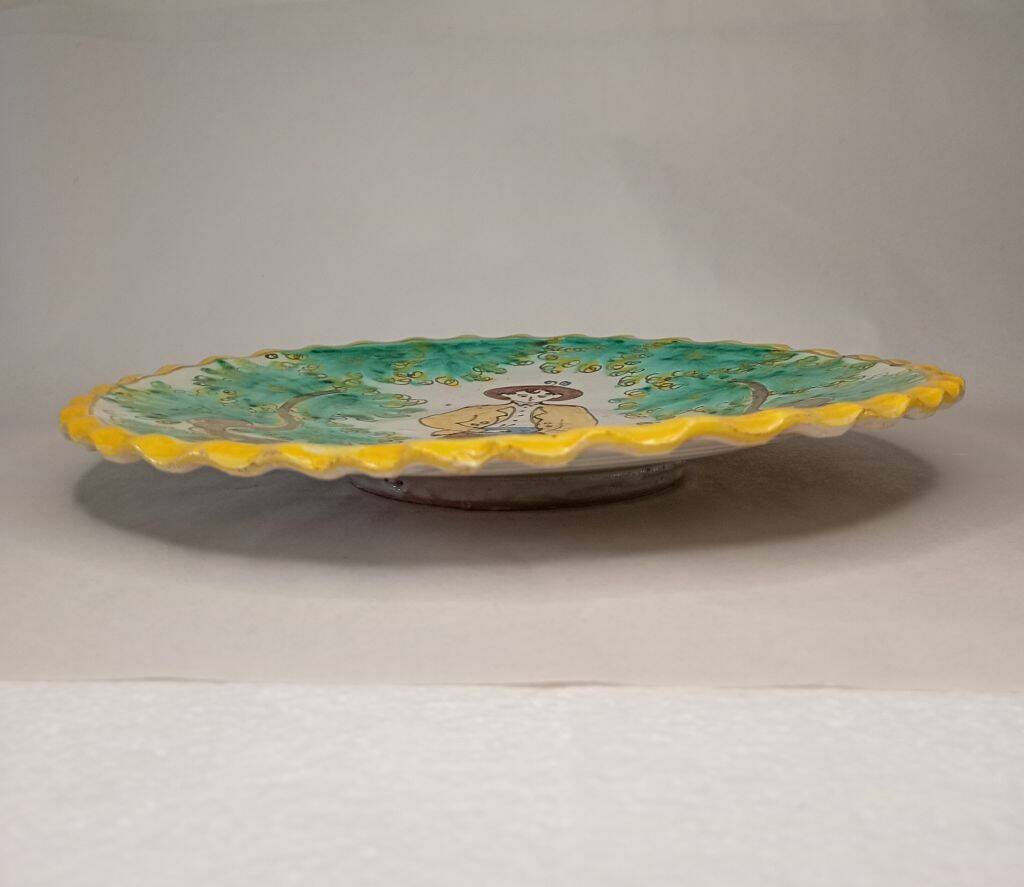 Handmade Spanish Ceramic Plate