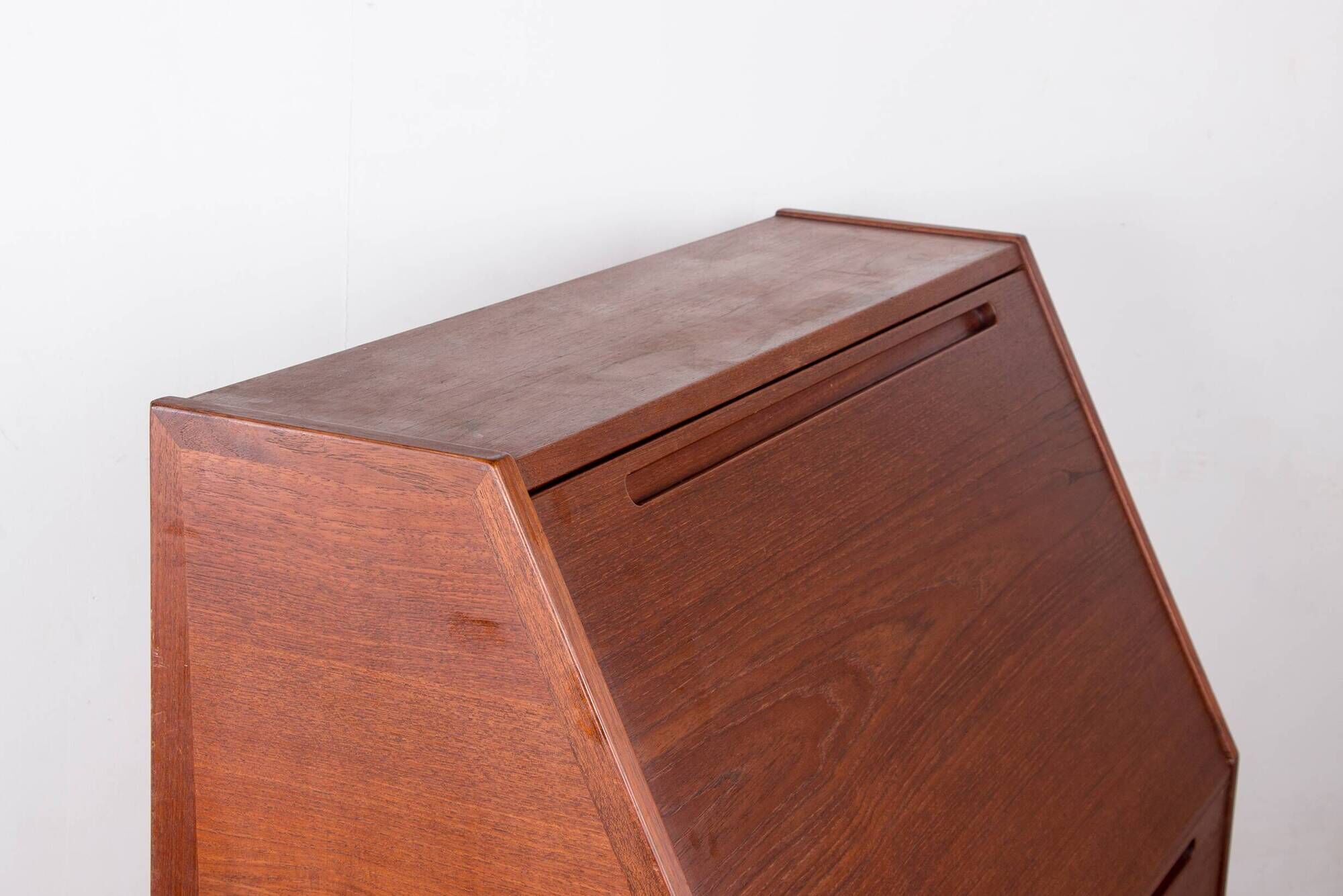 Danish Teak Secretary Desk by Kai Kristiansen for HJN Mobler 1960.
