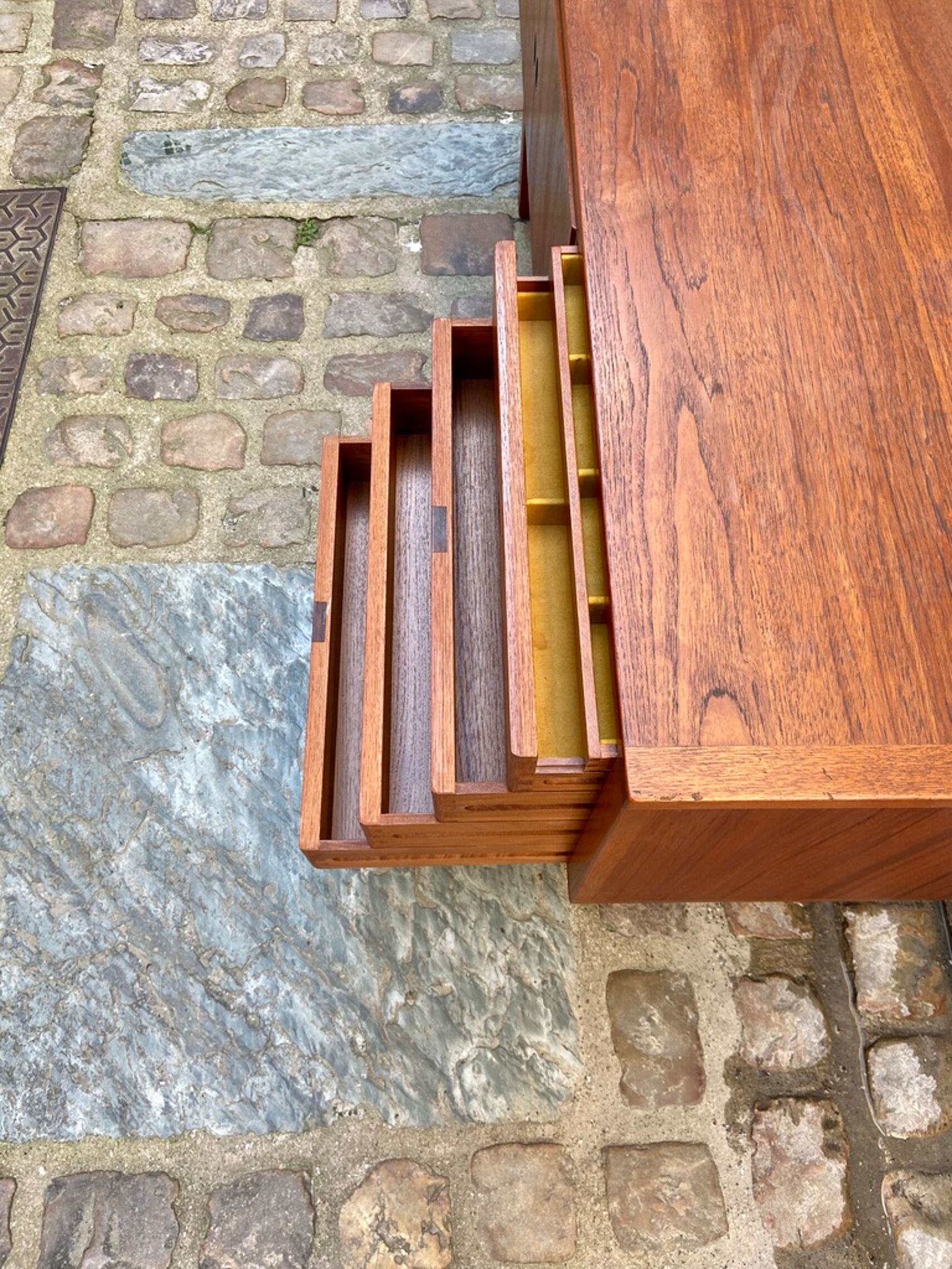 Teak scandinavian sideboard 1960