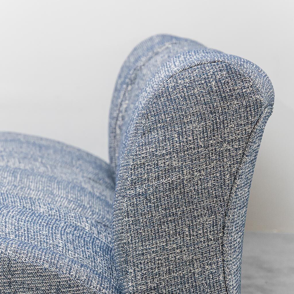 Restored vintage 3-seater modular sofa from the 1970s