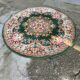 Vintage round rug