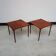 Pair of Danish teak side tables by Peter Hvidt for John Stuart, 1960s