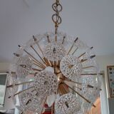 Val Saint Lambert crystal chandelier