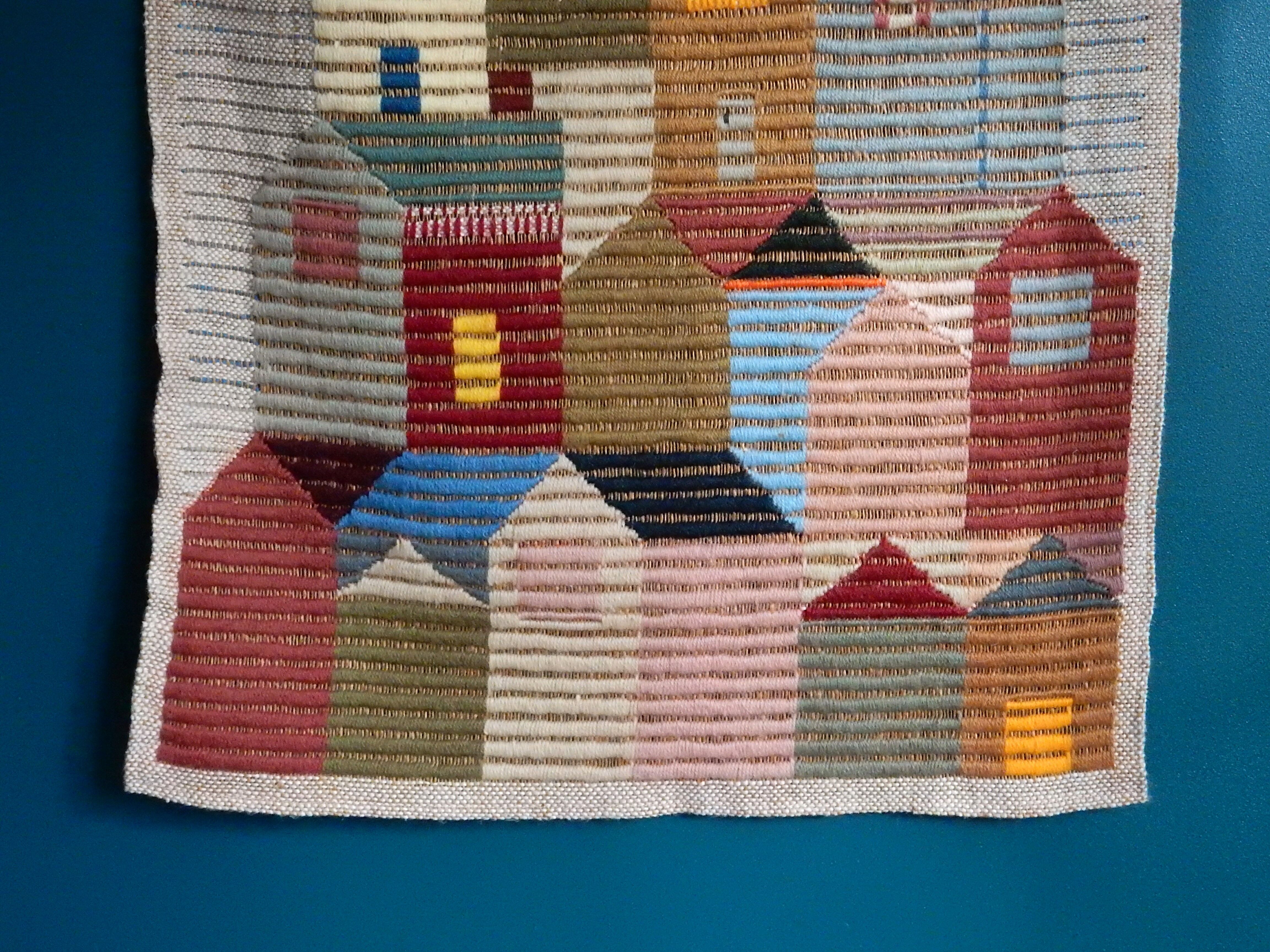 Tapestry method weaving Folkart