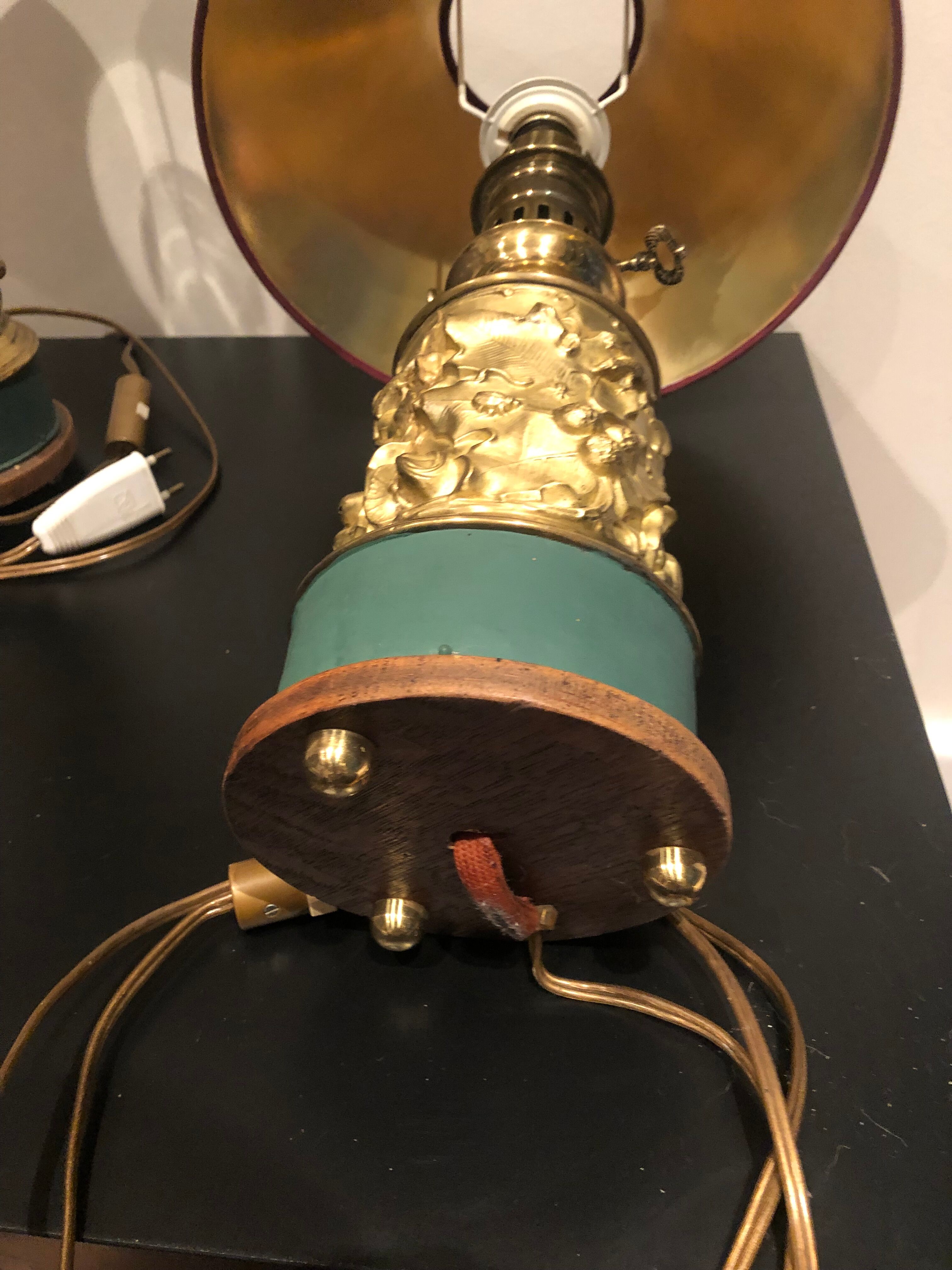 Paire de lampe ancienne
