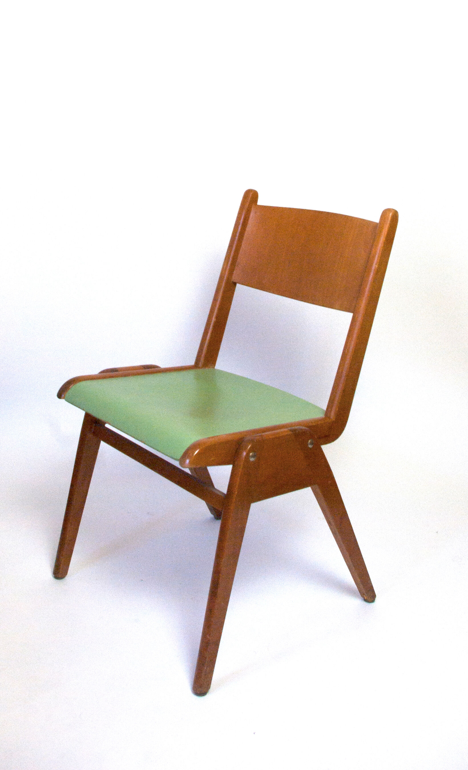 Scandinavian style wooden chairs