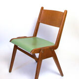 Scandinavian style wooden chairs