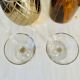 Lot de 2 coupes de champagne anciennes
