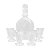 Baccarat crystal liquor service model Michelangelo