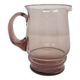 Purple glass jug