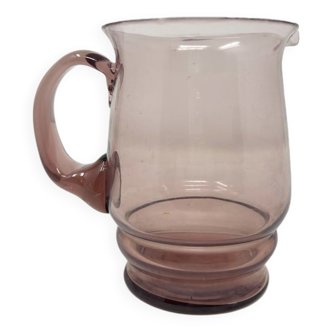 Purple glass jug