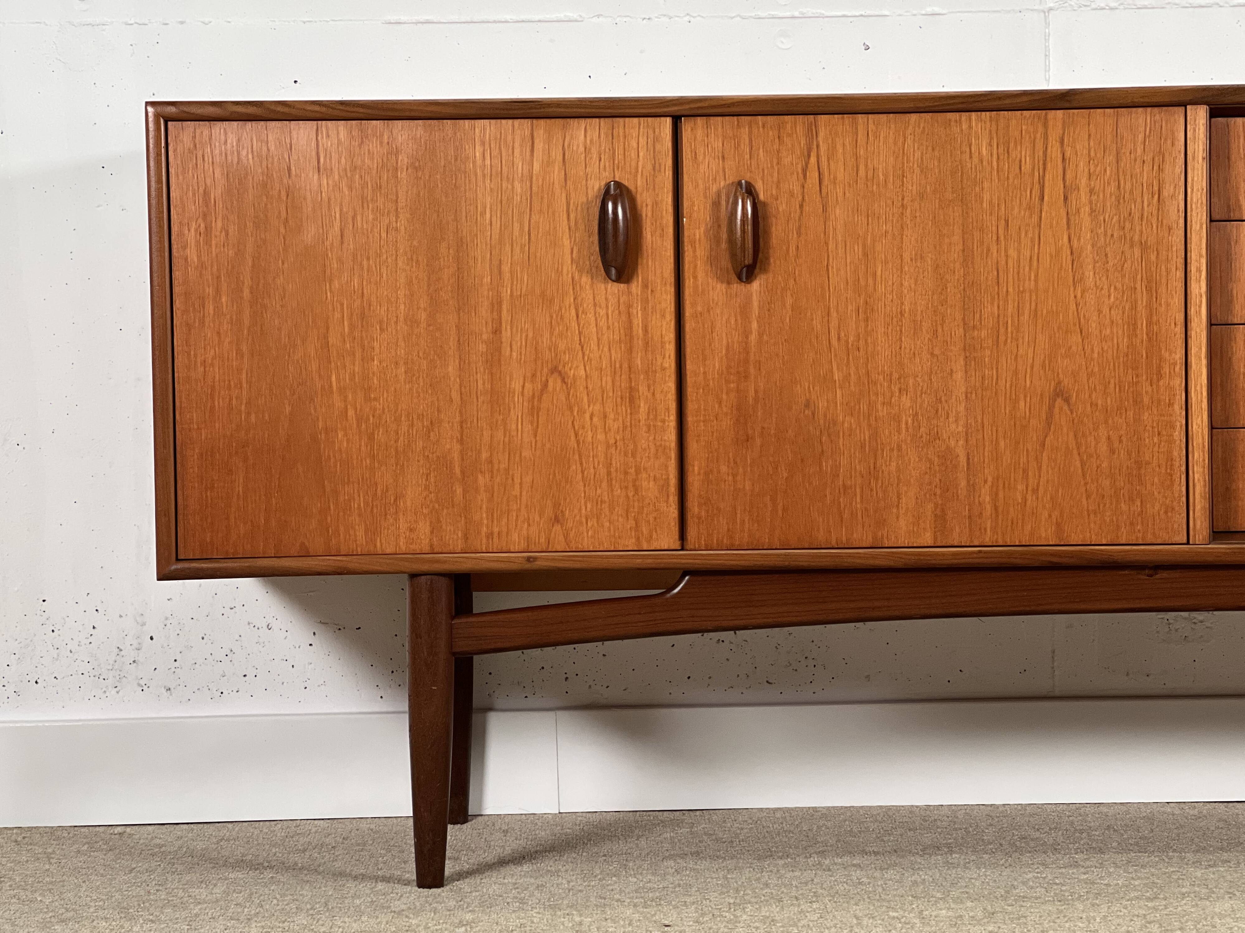 Mid-Century teak sibeboard by G-Plan Brasilia Collection