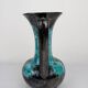 Vallauris Blue Fat Lava Vases