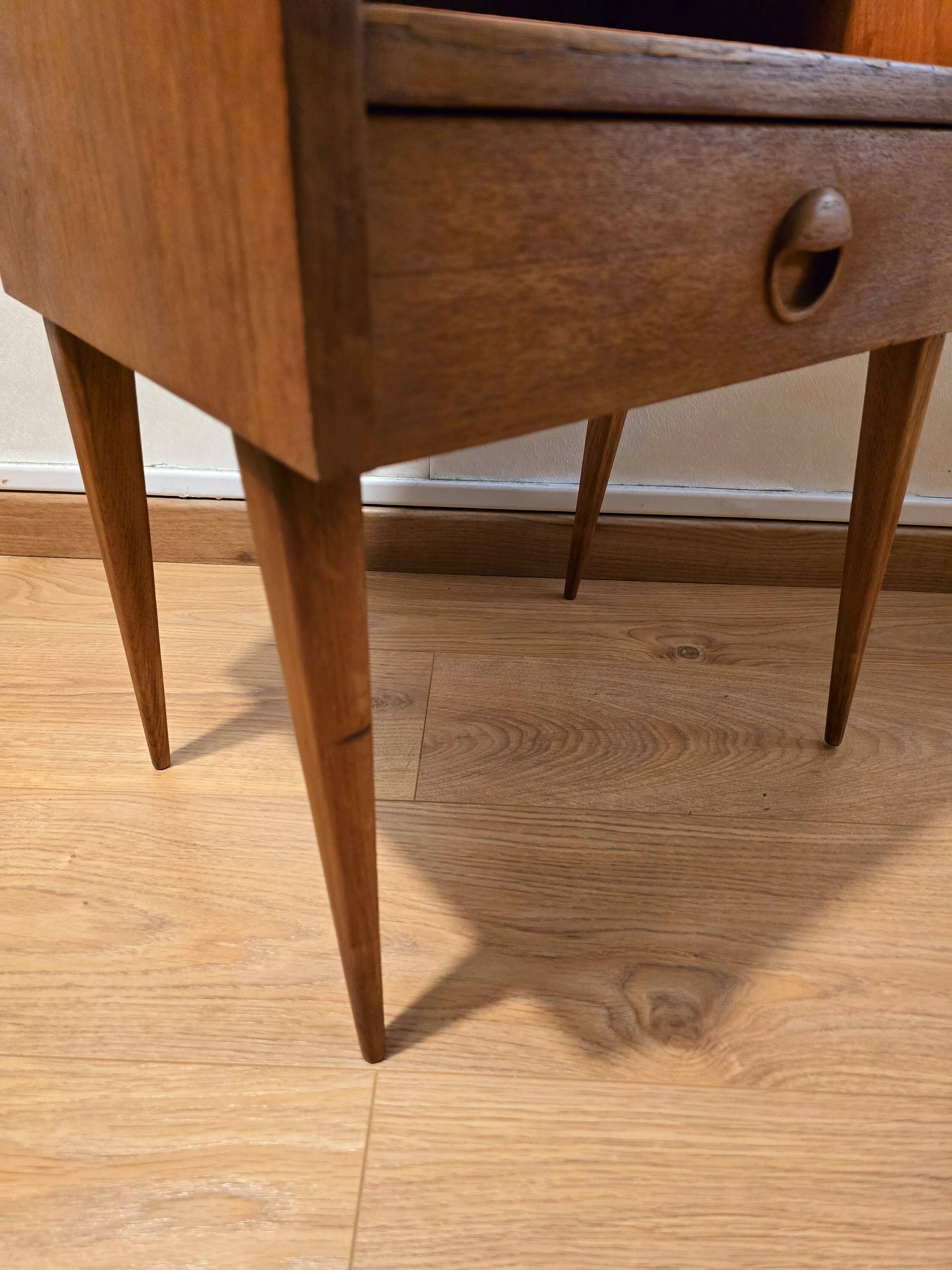 Scandinavian bedside table, 1960s