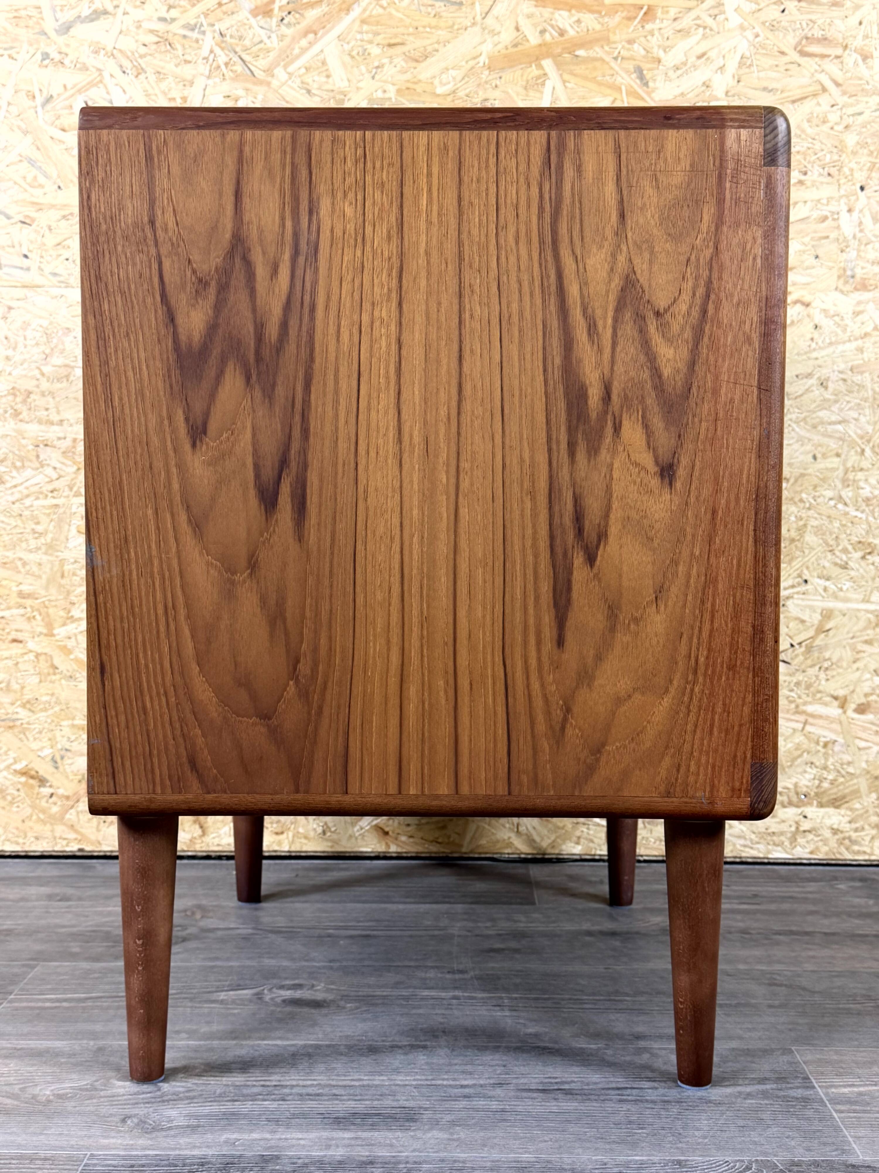 1960s 1970s Teak Sideboard Credenza Cabinet Danish Modern Design Denmark