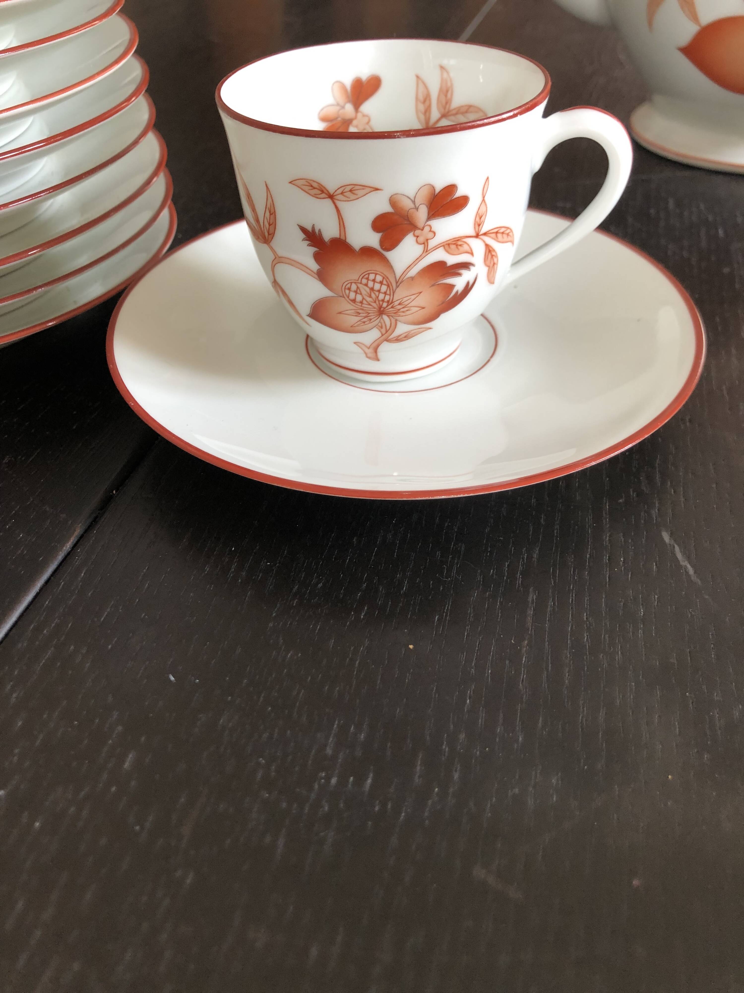 Ch Field Haviland porcelain tea and coffee set