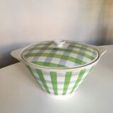 Saladier and 60s faience soup