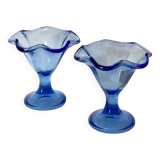 Two ice cream cups