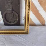 Old gilded frame