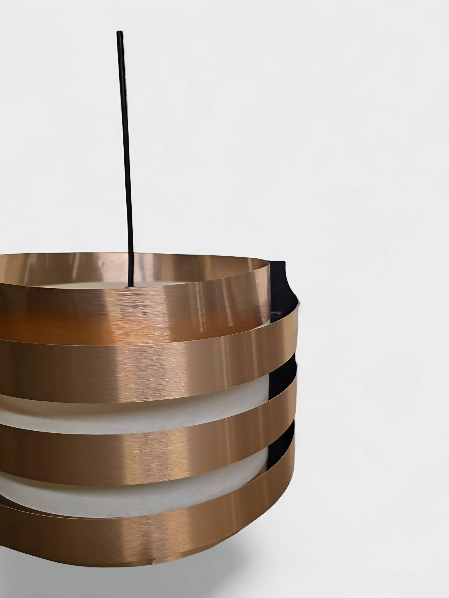 Suspension Space Age – Copper & Scandinavian Design – Circa 1970