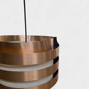 Suspension Space Age – Copper & Scandinavian Design – Circa 1970