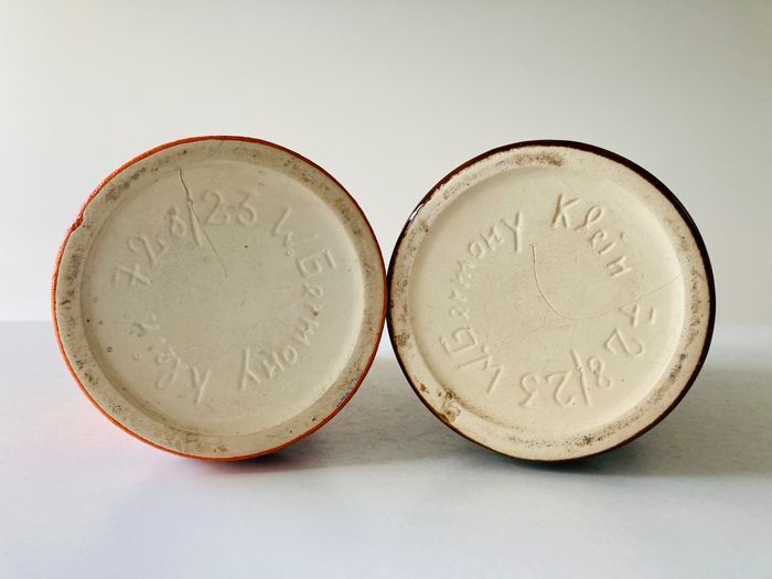 2 vintage vases from West Germany by Alfred Klein (AK) Keramik