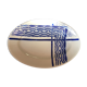 Oval dish Badonviller ceramic