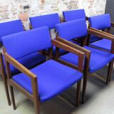 Set of #6 rudolf glatzel diningchairs (armrest). model emt0030