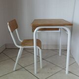 Desk with its chair