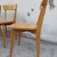 Série de 4 chaises de bistrot année 50