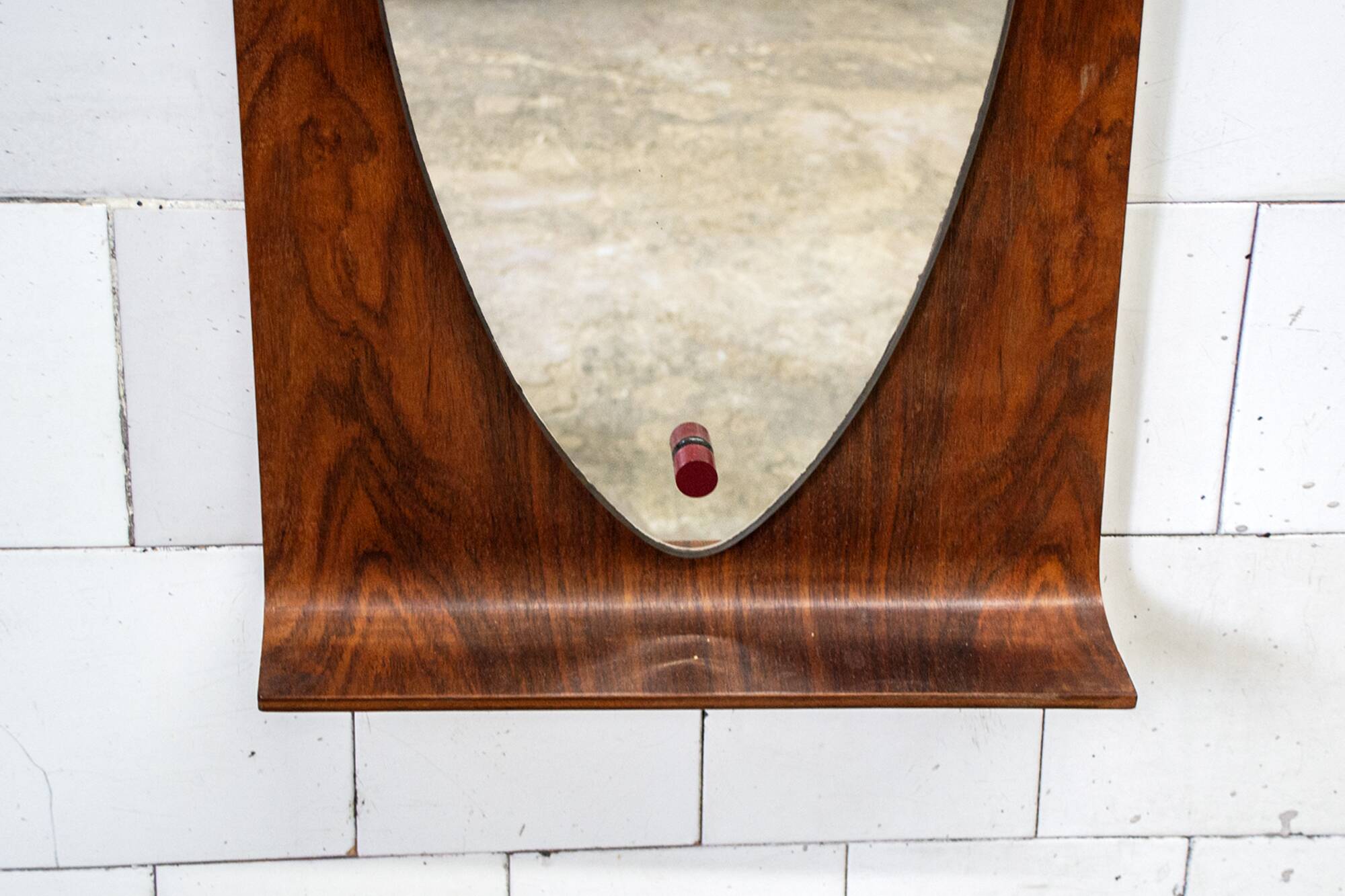 Specchio ovale by Franco Campo & Carlo Graffi for Home, 1950s