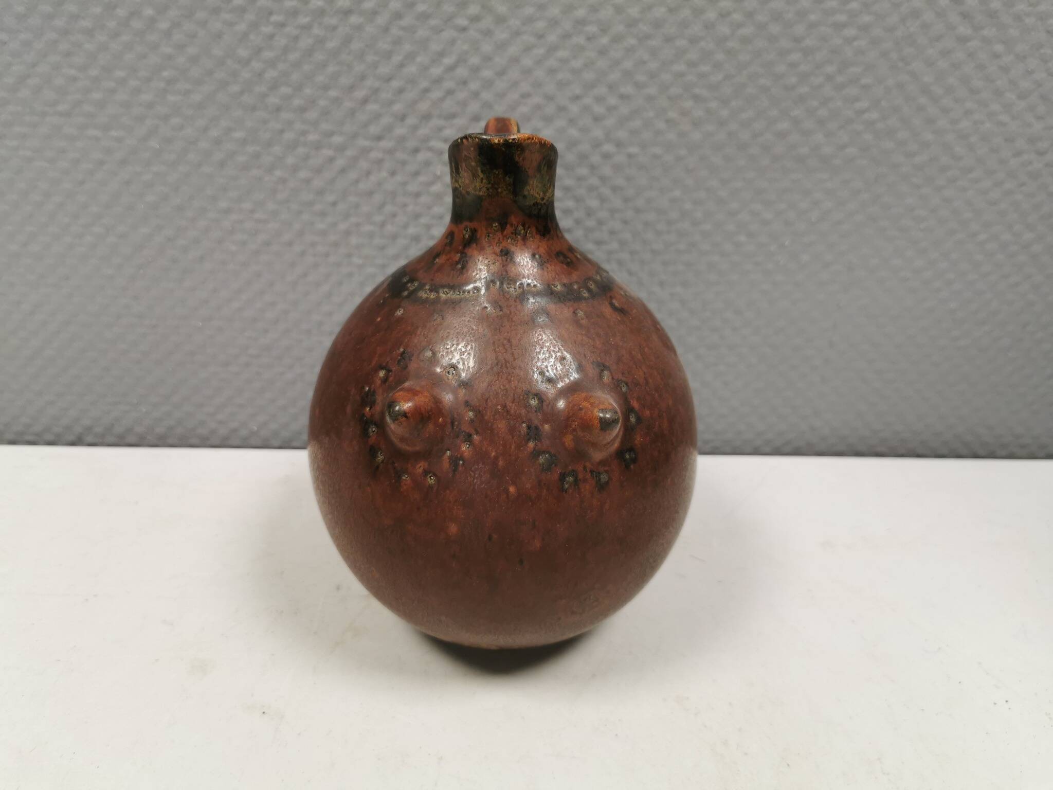Large and absolutely fantastic ceramic jug/vase, Denmark 1970s