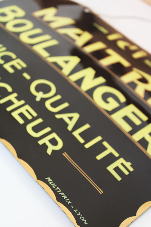 Pancarte maitre boulanger