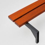Vintage facade bench from the 1960s – set of 2