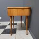 small hallway cabinet in unusual shape 1960s