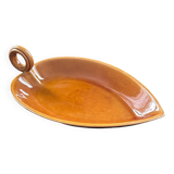 Amber leaf plate